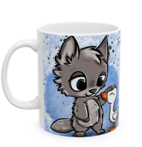*Freundschaft* ☕️ Keramiktasse, (11oz) Personalisierbar