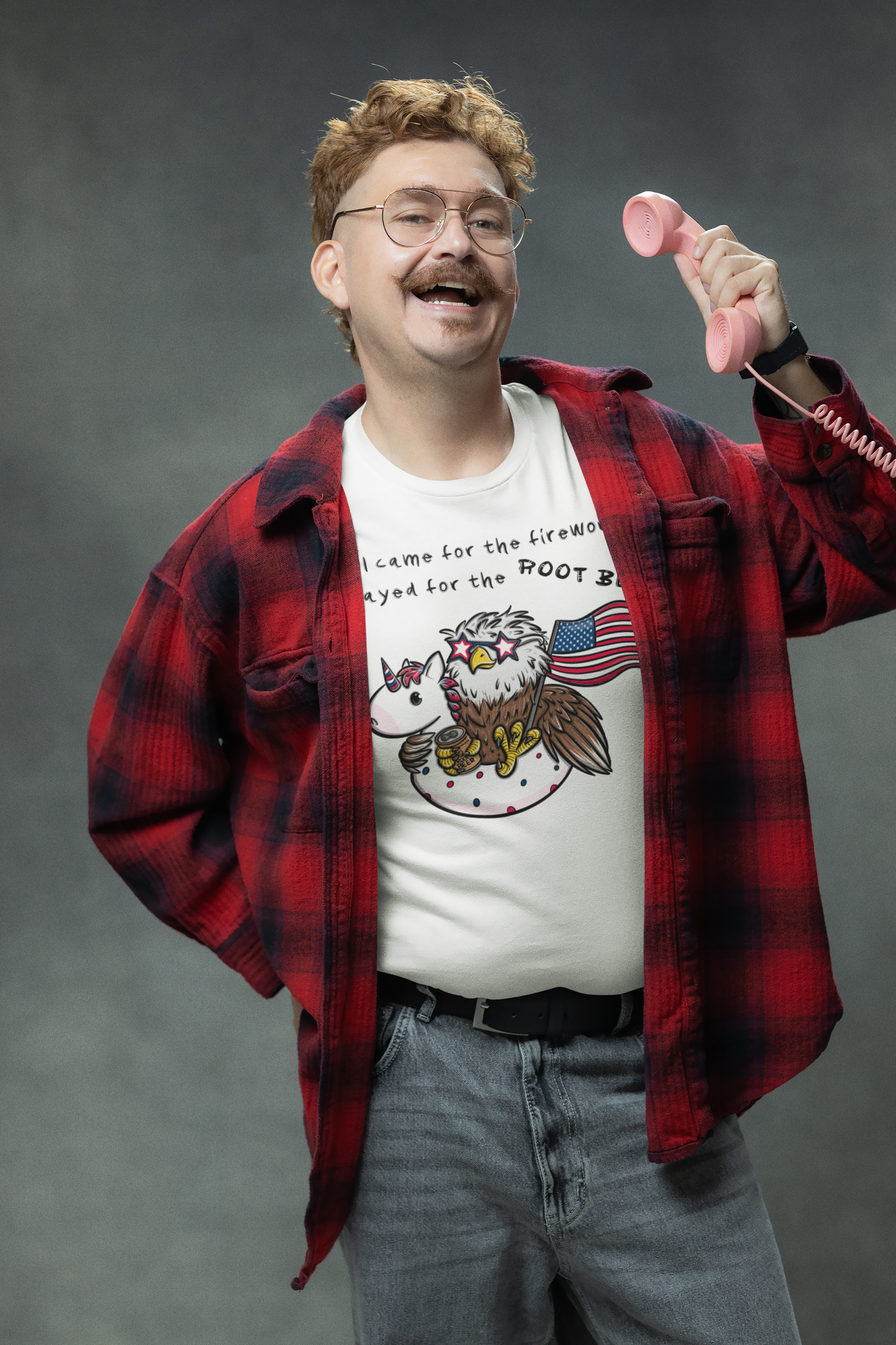 Freedom Fred™ T-Shirt – Limitierte 4. Juli Edition für Erwachsene
