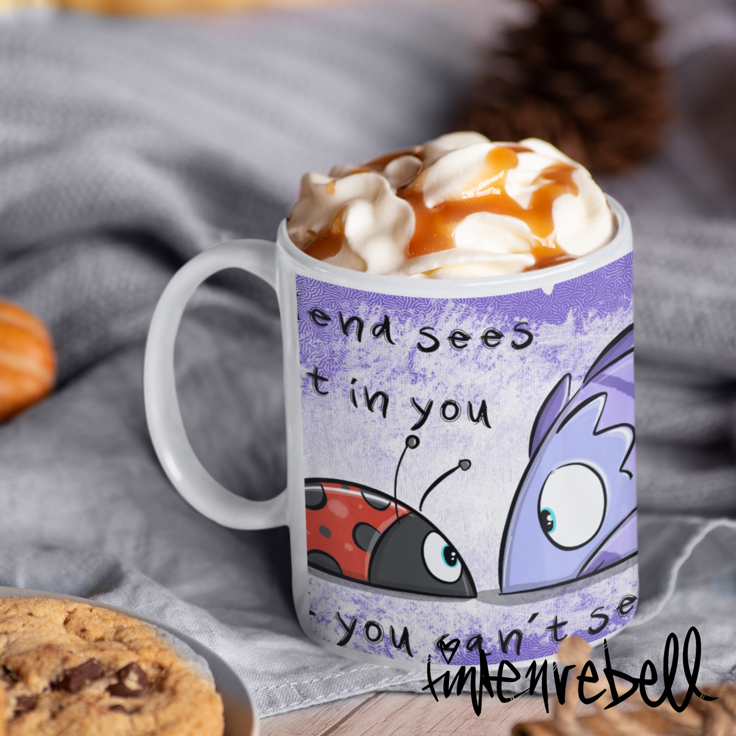 *Wahrer Freund* ☕️ Keramiktasse, (11oz) Personalisierbar