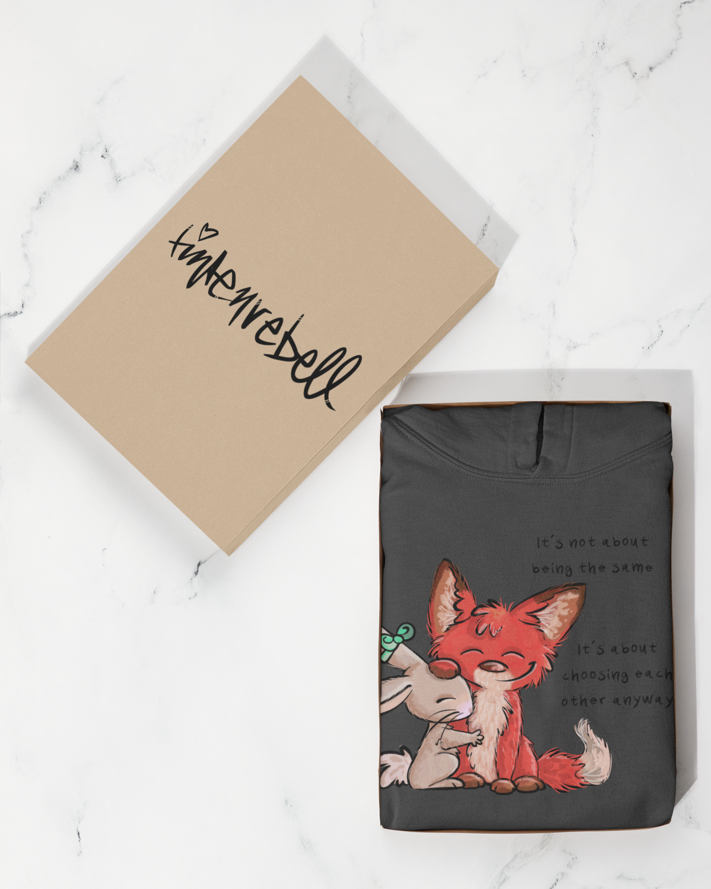 Sich gegenseitig wählen™ – Hoodie Kinder