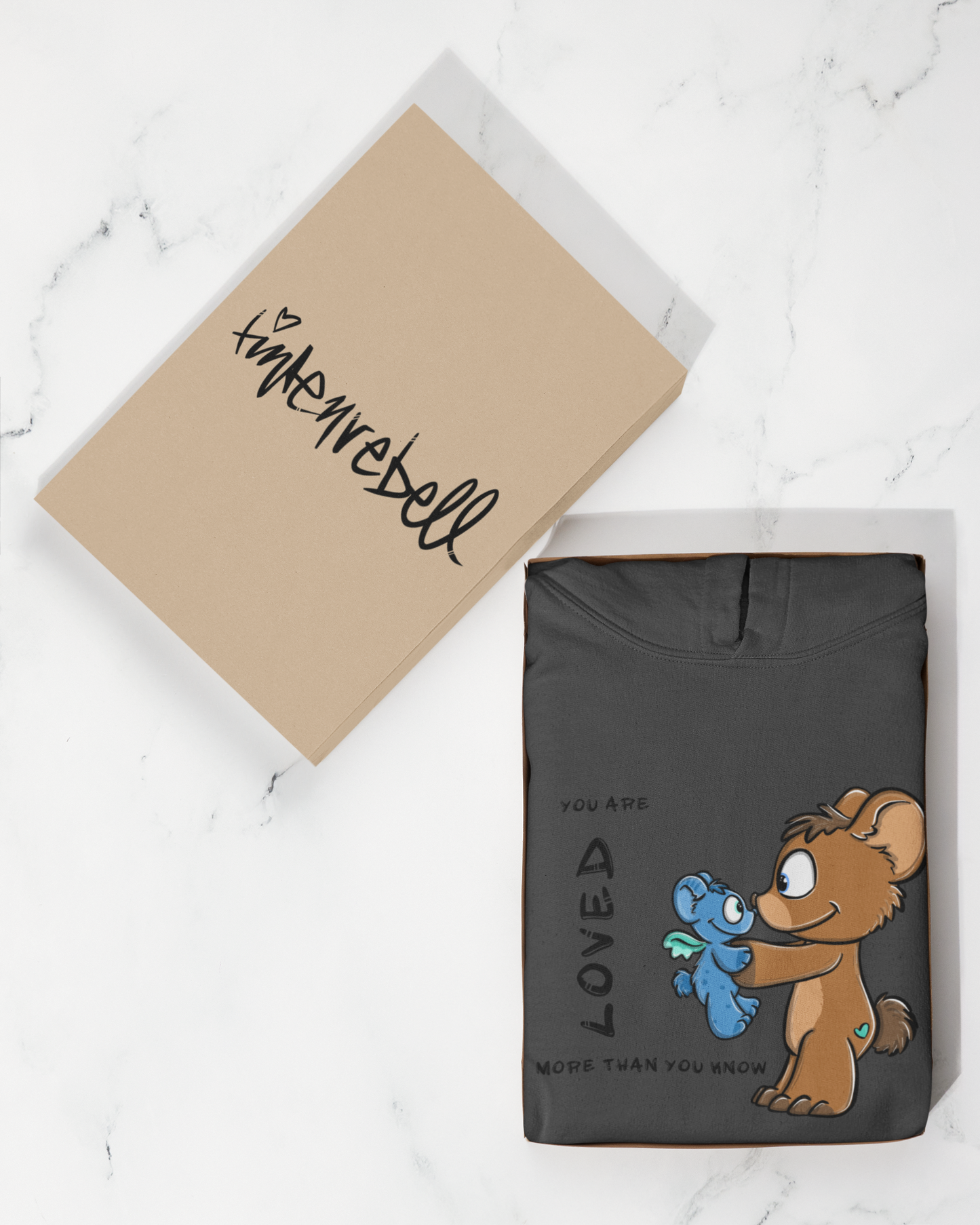 Du wirst geliebt™ – Hoodie Kinder
