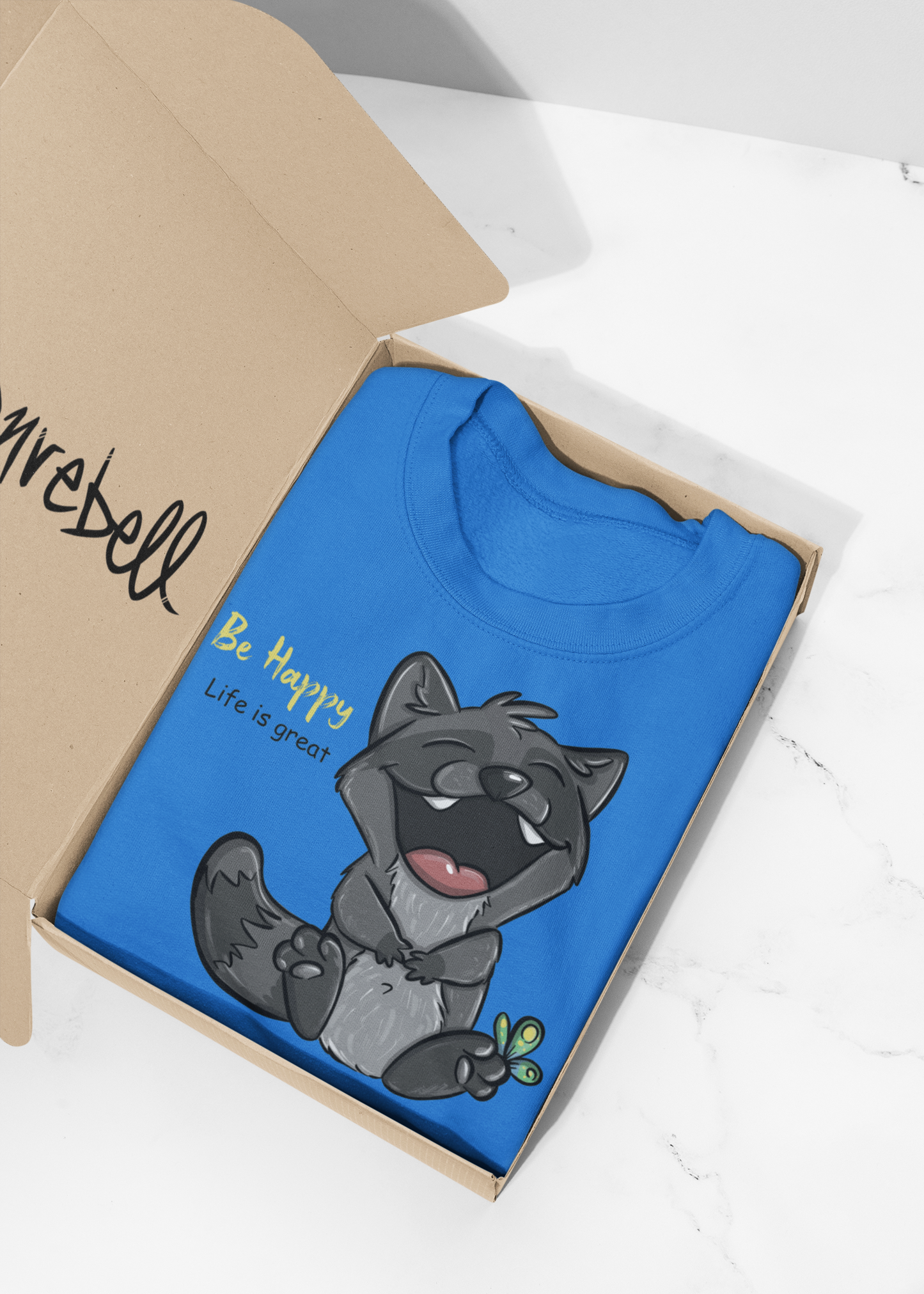 Be happy Elias Gigglebear™ Tee – Edition Kids