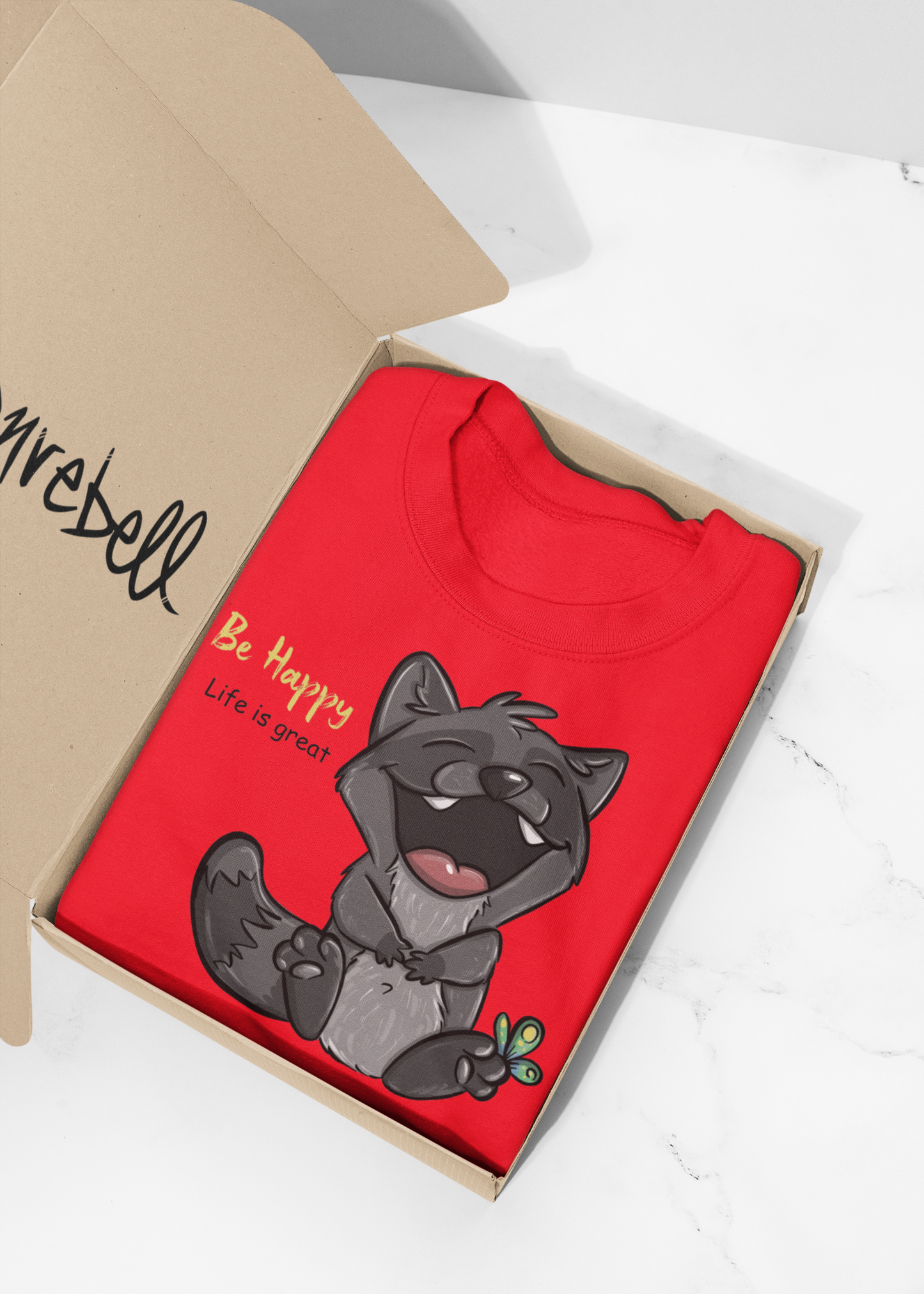 Be happy Elias Gigglebear™ Tee – Edition Kids