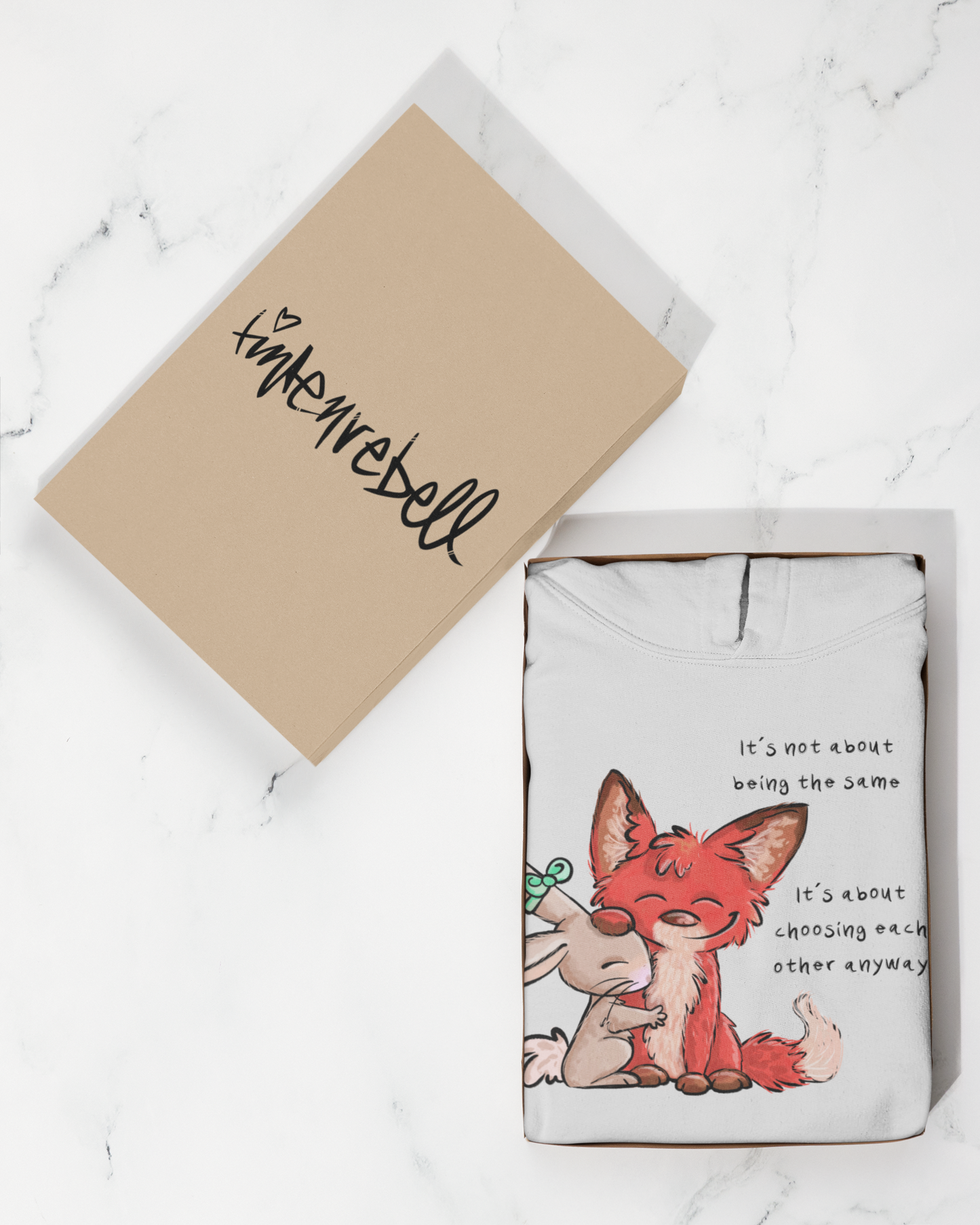 Sich gegenseitig wählen™ – Hoodie Kinder