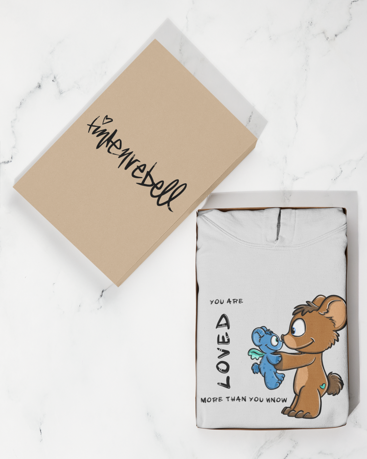 Du wirst geliebt™ – Hoodie Kinder