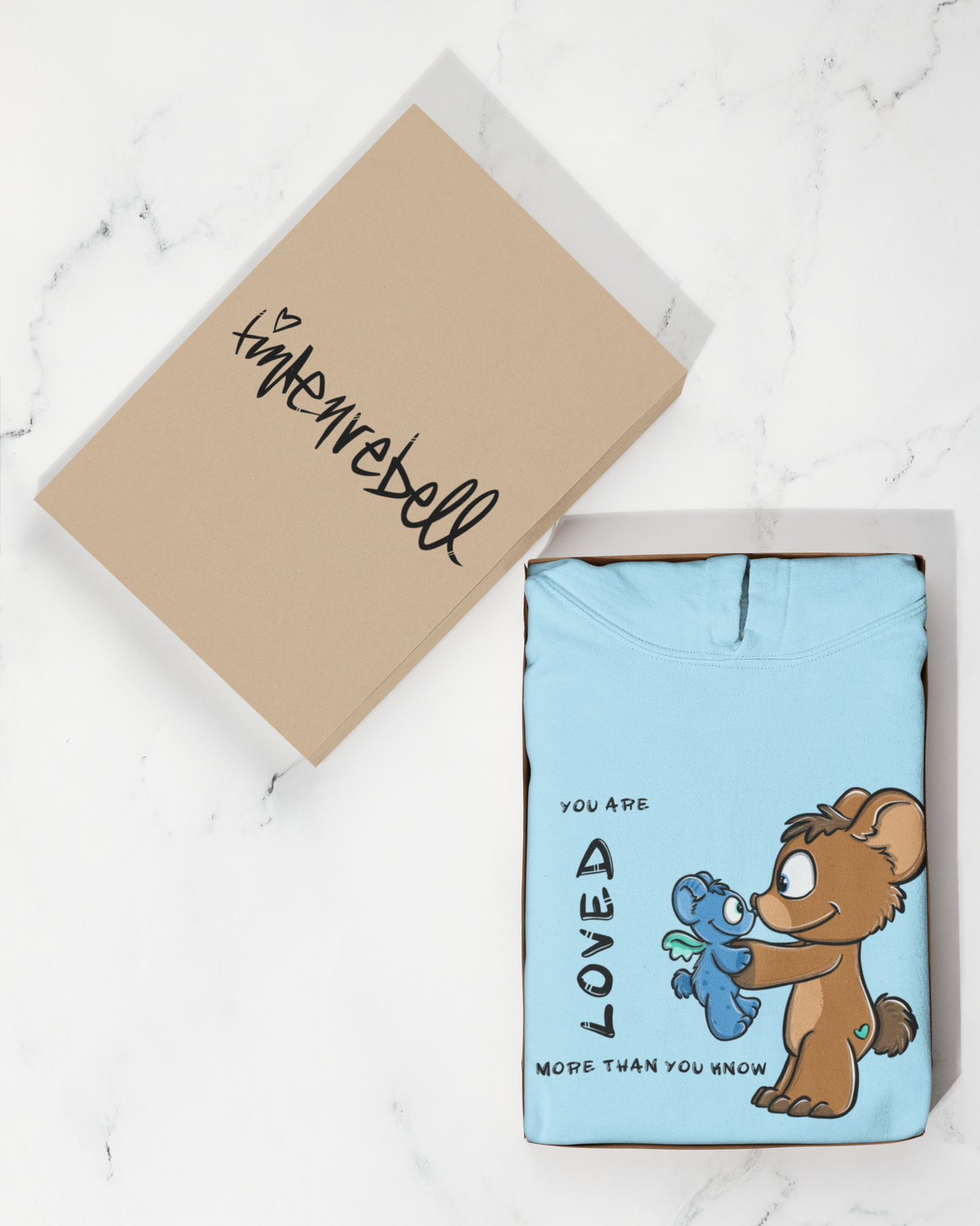 Du wirst geliebt™ – Hoodie Kinder