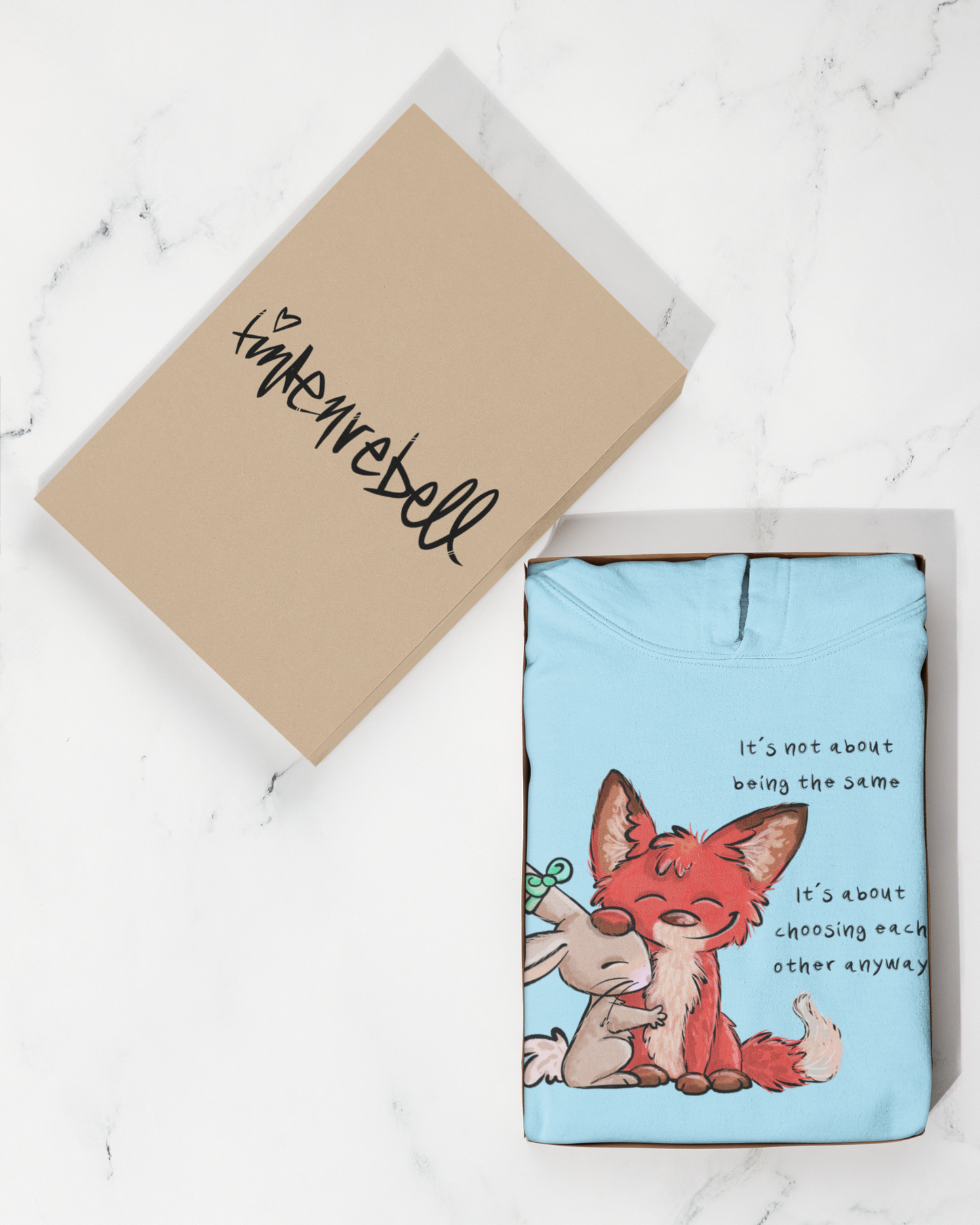 Sich gegenseitig wählen™ – Hoodie Kinder