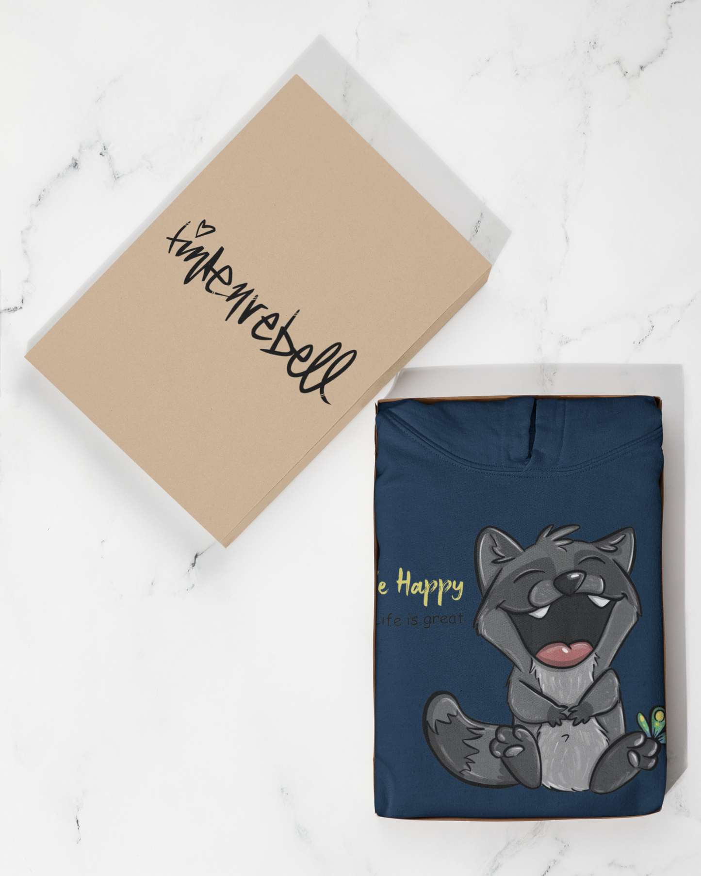 Bee happy Elias Gigglebear™ – Hoodie Kinder