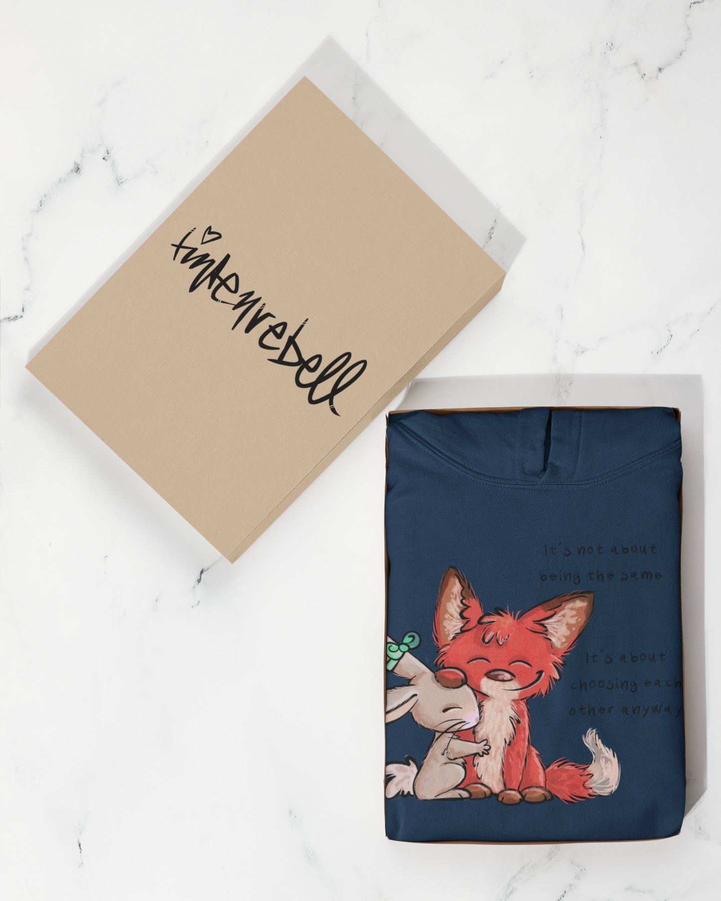 Sich gegenseitig wählen™ – Hoodie Kinder