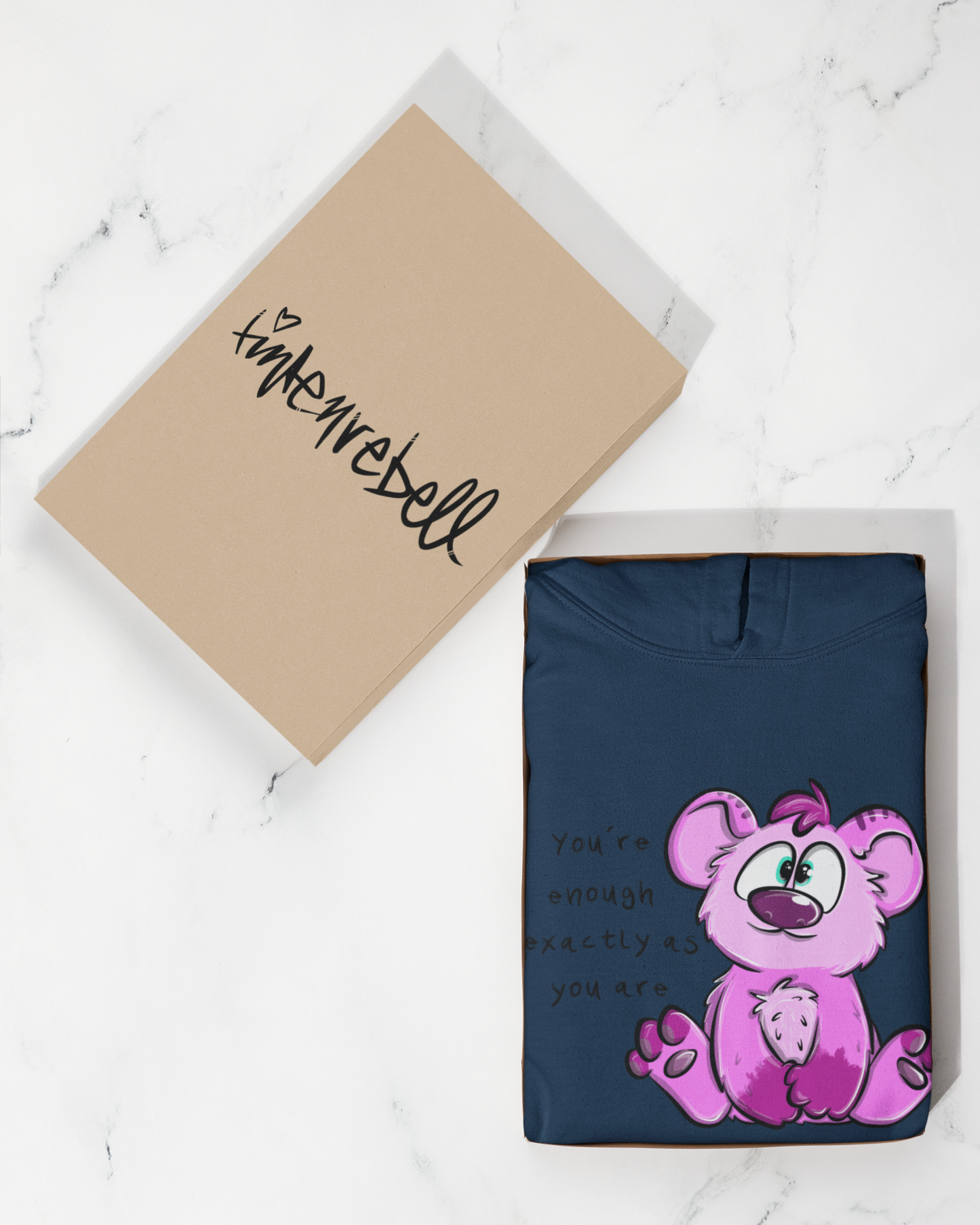 Du bist genug™ – Hoodie Kinder