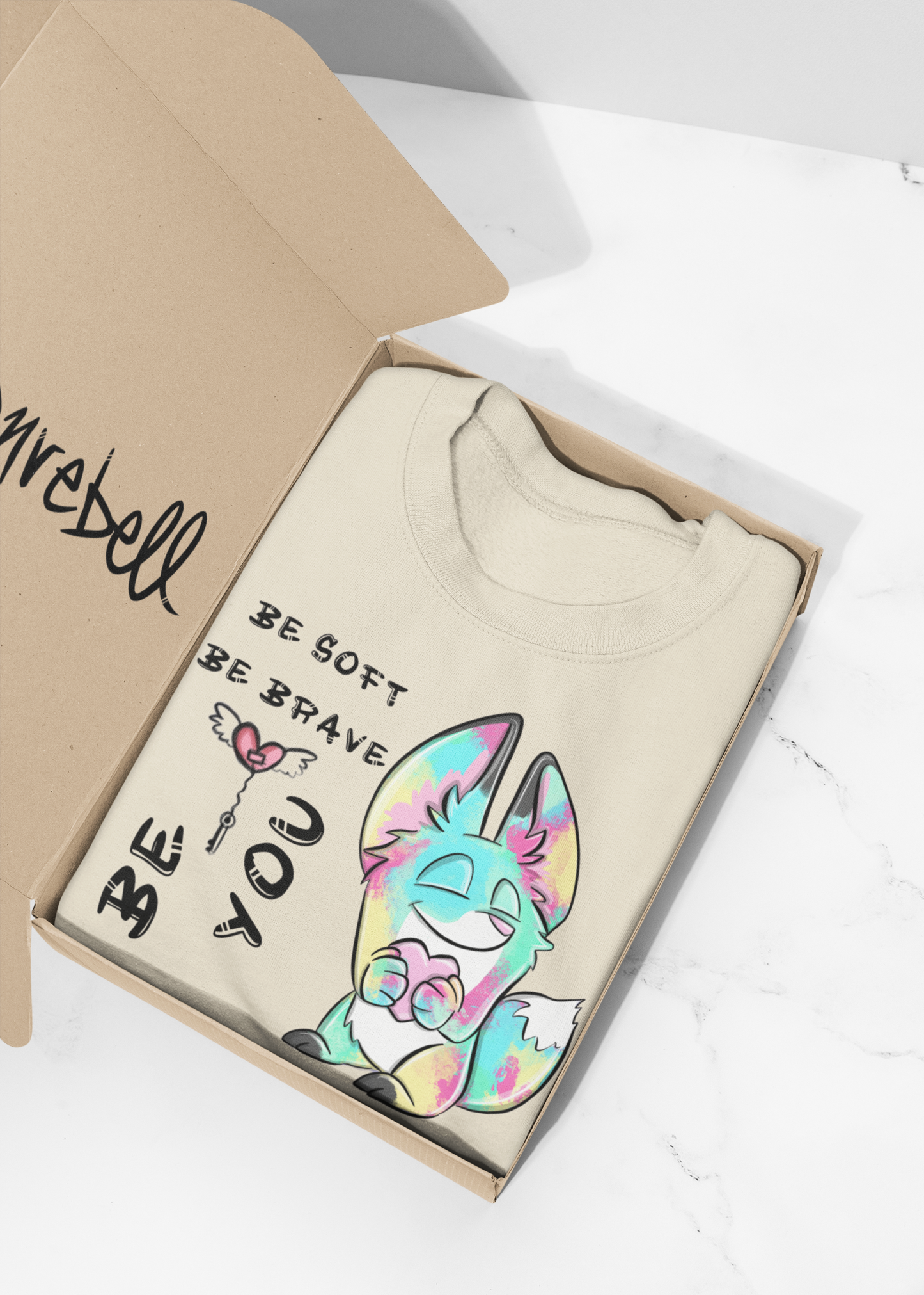 Be you Heartfox™ Tee – Edition Erwachsene