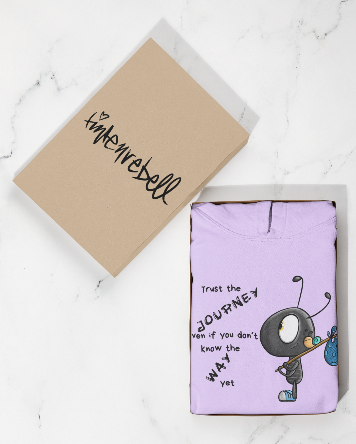Trust the journey Edi™ – Hoodie Kinder