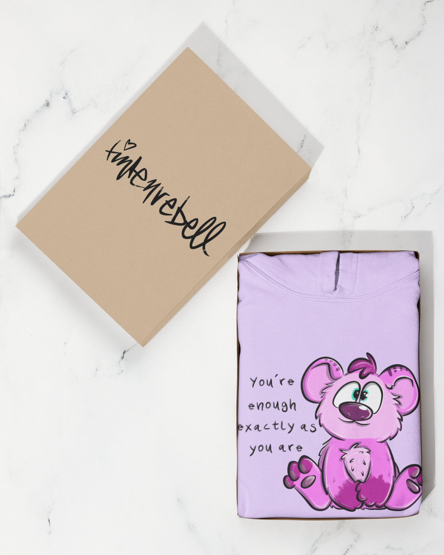 Du bist genug™ – Hoodie Kinder
