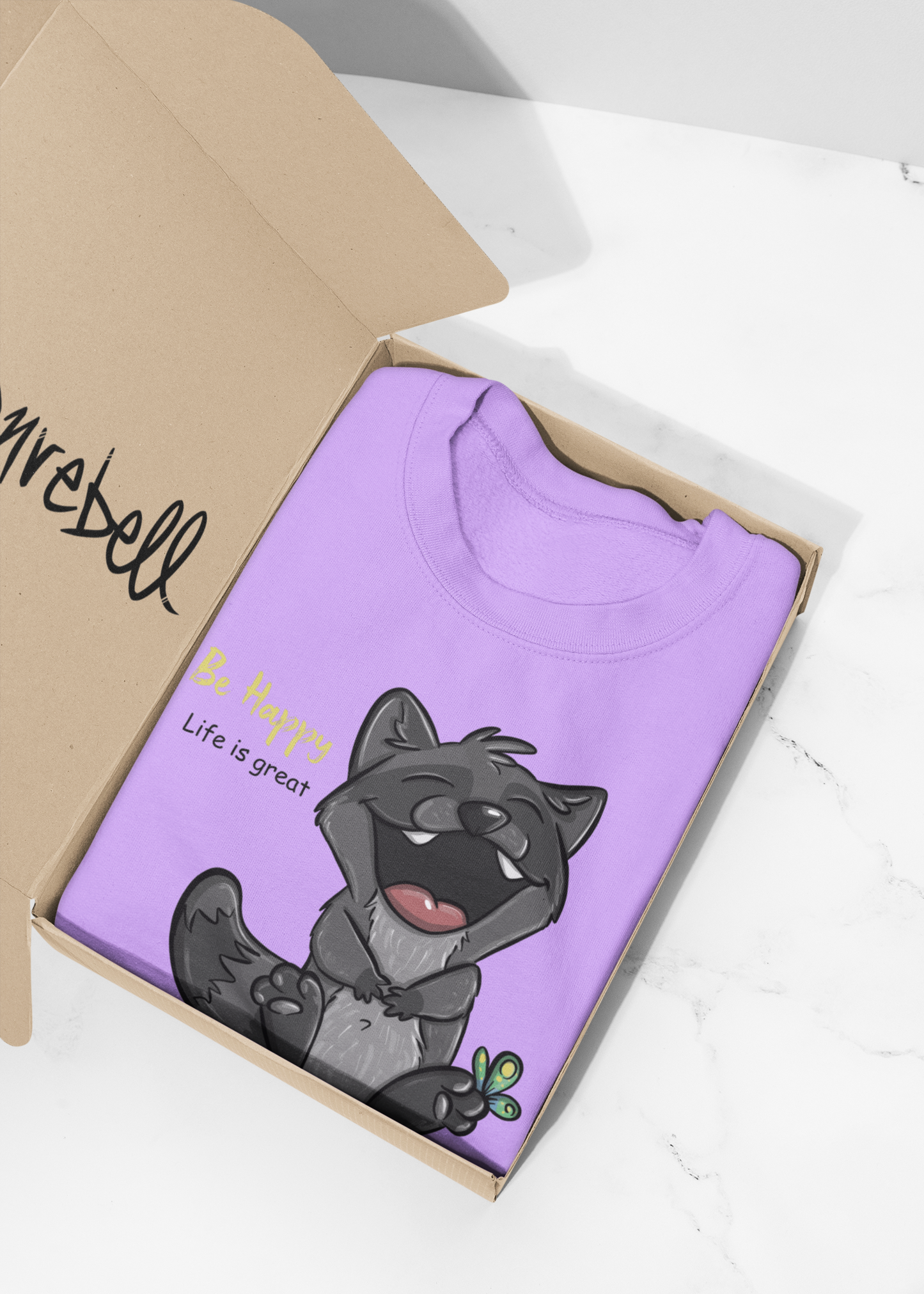 Be happy Elias Gigglebear™ Tee – Edition Erwachsene