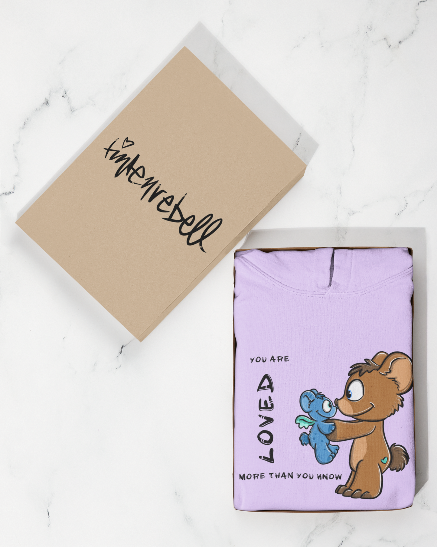 Du wirst geliebt™ – Hoodie Kinder