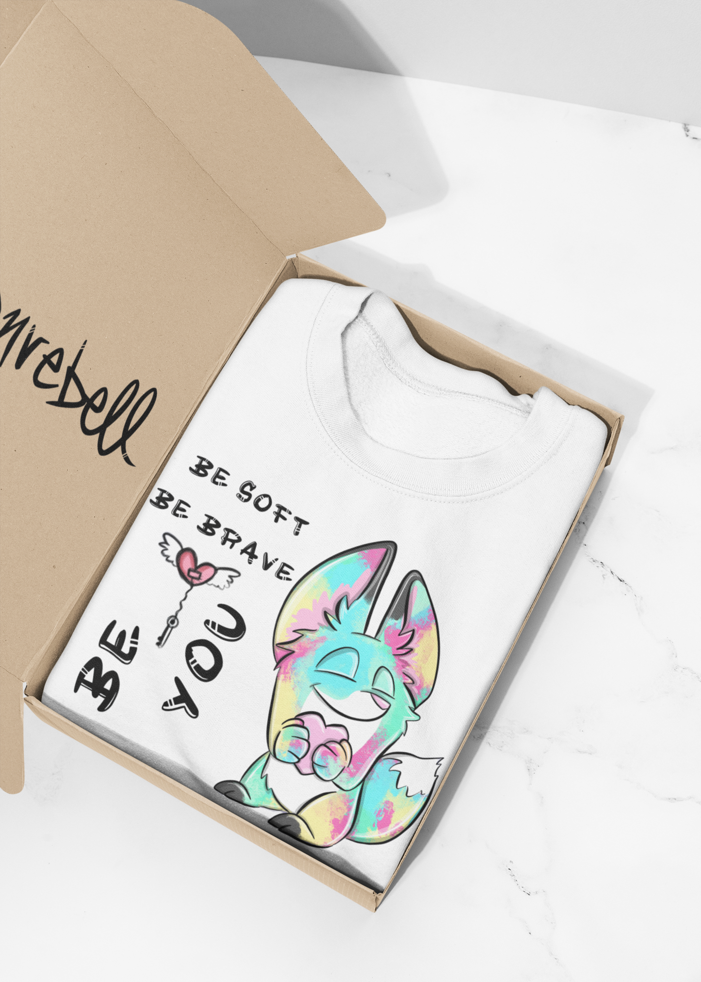 Be you Heartfox™ Tee – Edition Erwachsene