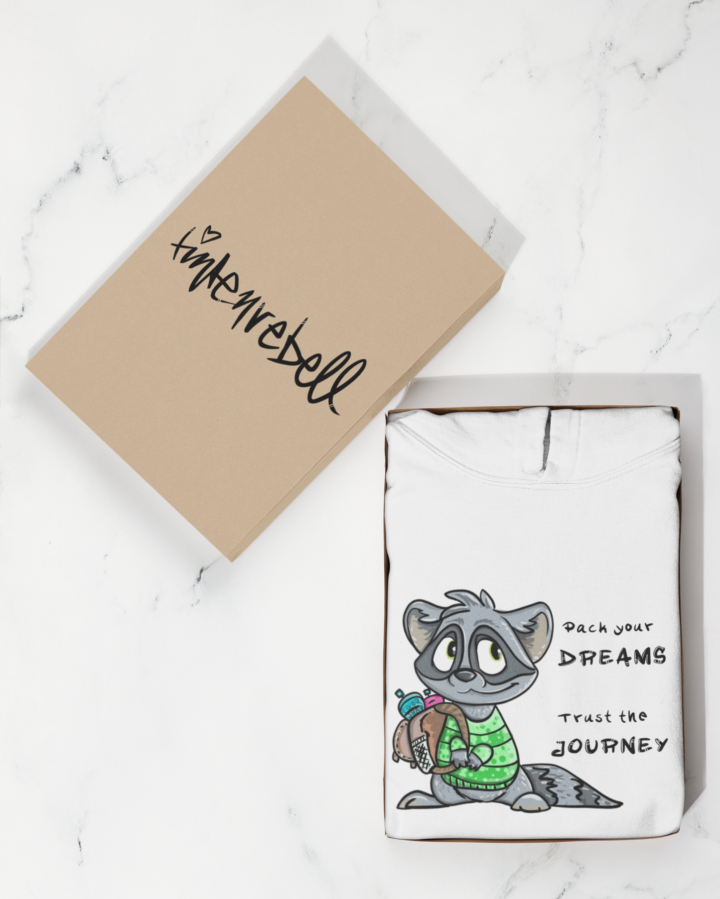 Backpack Bandit™ – Kapuzenpullover Kinder