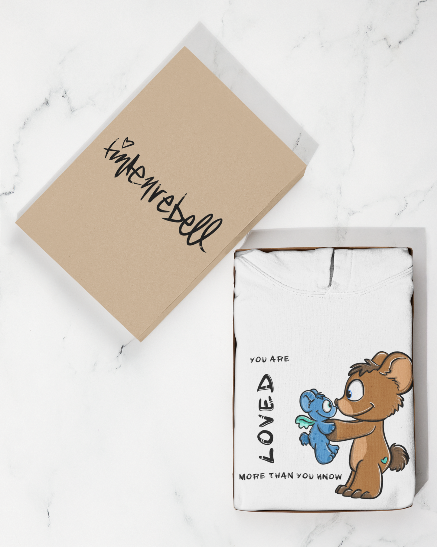 Du wirst geliebt™ – Hoodie Kinder