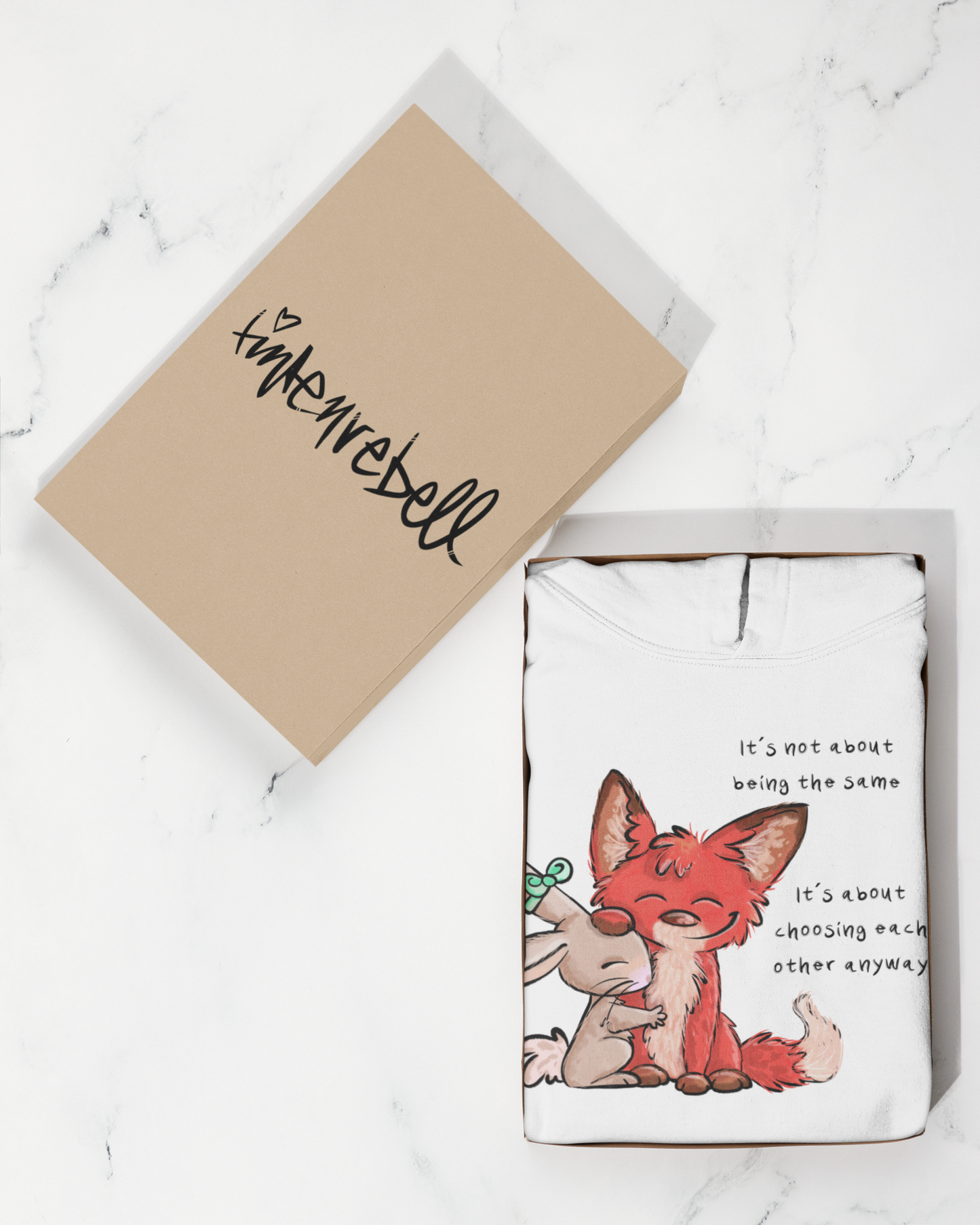 Sich gegenseitig wählen™ – Hoodie Kinder