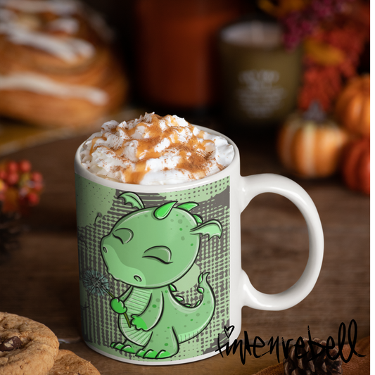 *Pusteblume* ☕️ Keramiktasse, (11oz) Personalisierbar