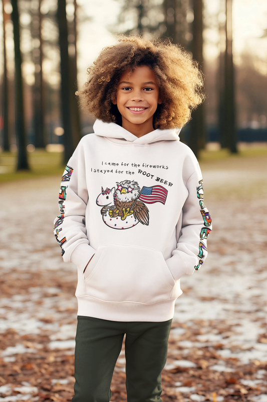 Freedom Fred™ – Limitierte 4. Juli 2025 Edition Hoodie Kinder