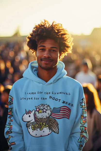 Freedom Fred™ – Limitierte 4. Juli 2025 Edition Hoodie für Erwachsene
