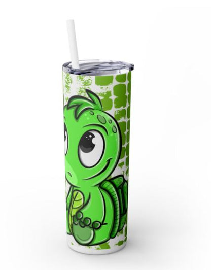"Sip Happens – 20oz Tumbler" Design *Kindness Turtle* Individualisierbar