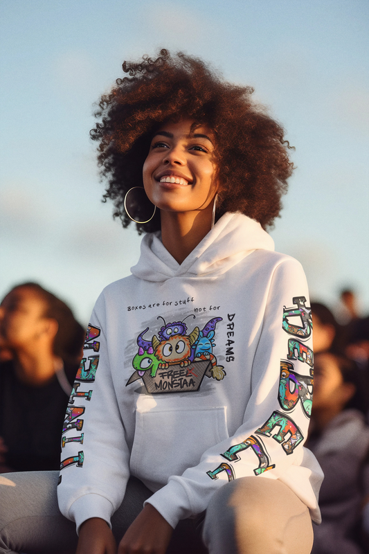 Free Monstaa™ – Hoodie für Erwachsene