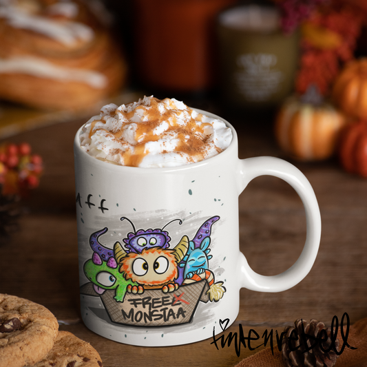 *Träume sind nicht für Schachteln* ☕️ Keramiktasse, (11oz) Personalisierbar