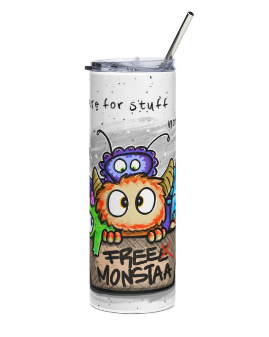 "Sip Happens – 20oz Tumbler" Thermobecher Design *Free Monstaa* Individualisierbar