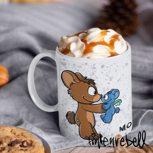 *Du wirst geliebt* ☕️ Keramiktasse, (11oz) Personalisierbar