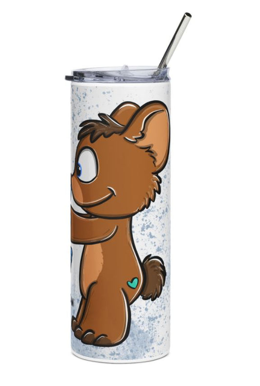 "Sip Happens – 20oz Tumbler" Thermobecher Design *Du wirst geliebt* Personalisierbar