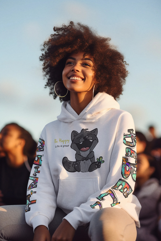 Bee Happy Elias Gigglebear™ – Kapuzenpullover für Erwachsene