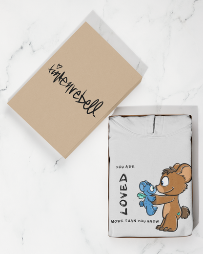 Du wirst geliebt™ – Hoodie Kinder 