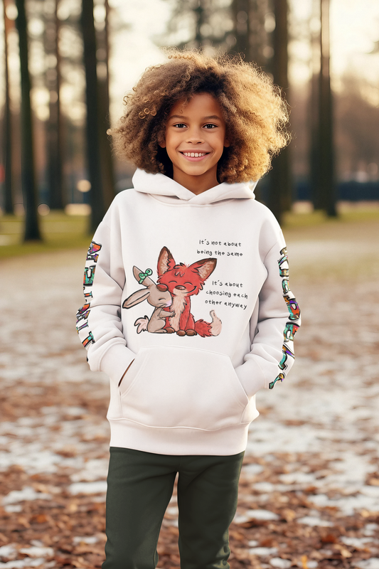 Sich gegenseitig wählen™ – Hoodie Kinder 