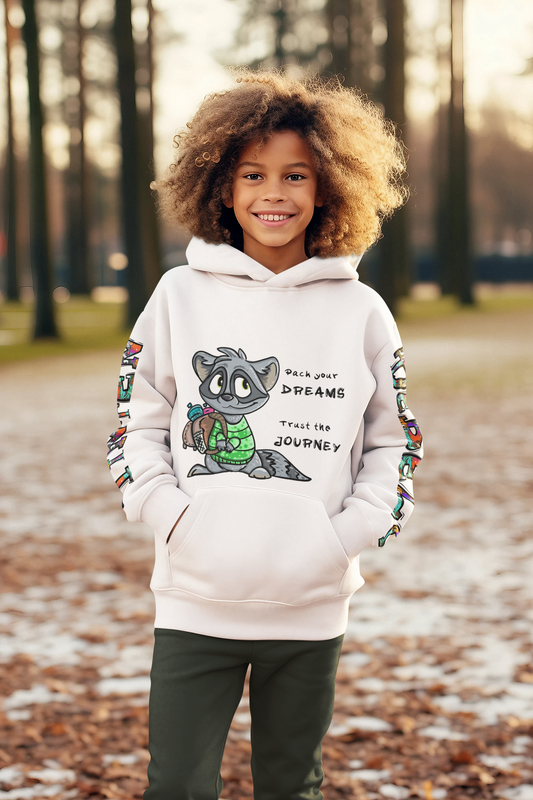 Backpack Bandit™ – Kapuzenpullover Kinder 
