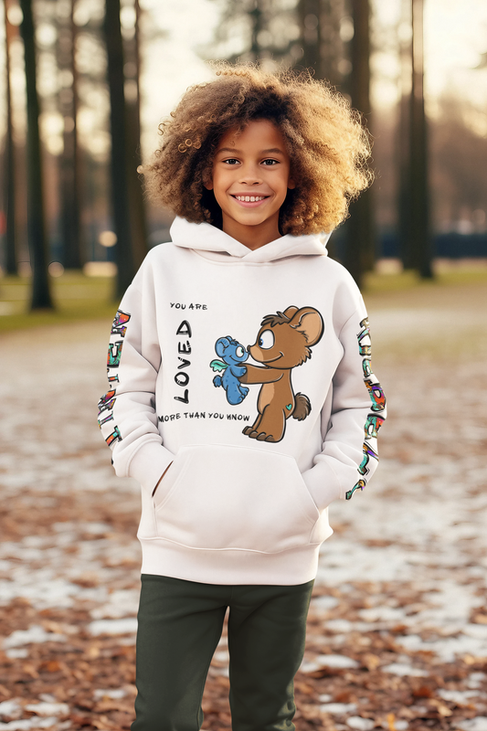 Du wirst geliebt™ – Hoodie Kinder 