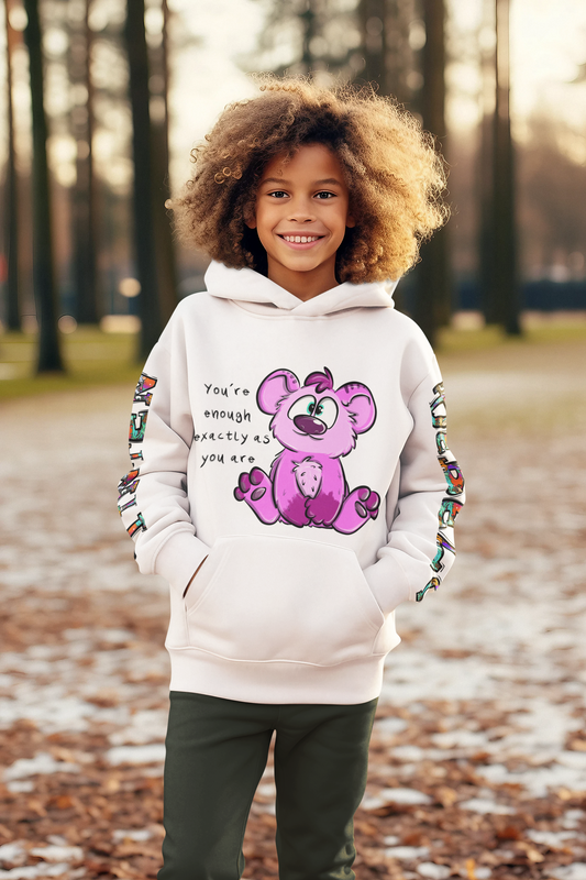Du bist genug™ – Hoodie Kinder 