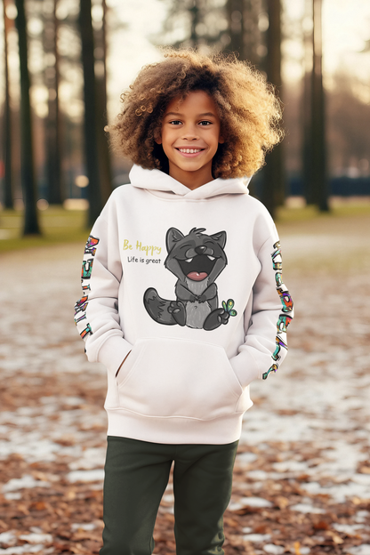 Bee happy Elias Gigglebear™ – Hoodie Kinder 