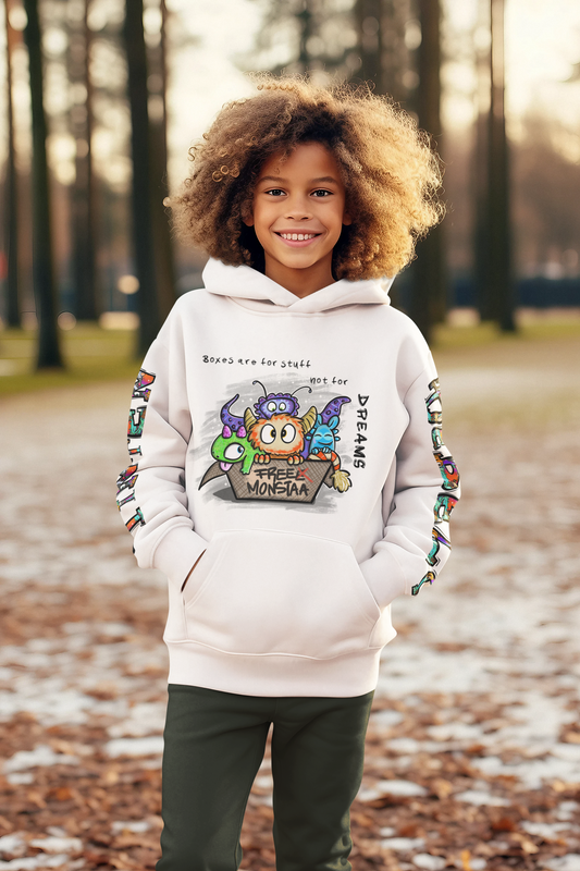 Monstaa Box™ – Kapuzenpullover für Kinder 