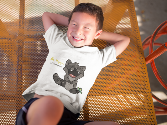 Be happy Elias Gigglebear™ Tee – Edition Kids 