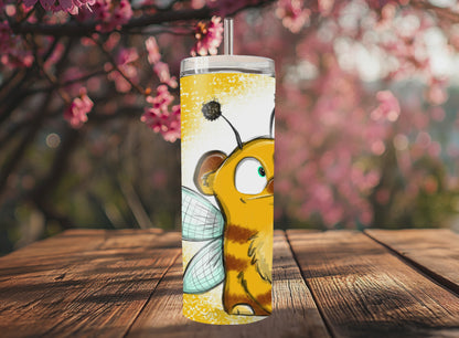 "Sip Happens – 20oz Tumbler" Thermobecher Design *Bzz Brumm* Individualisierbar