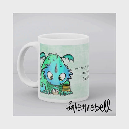 *Schütze dein Herz* ☕️ Keramiktasse, (11oz) Personalisierbar