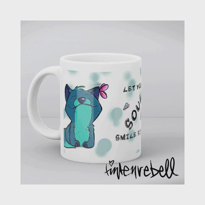 *Zen Fox Soul* ☕️ Keramiktasse, (11oz) Individualisierbar