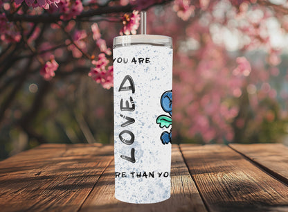"Sip Happens – 20oz Tumbler" Thermobecher Design *Du wirst geliebt* Personalisierbar