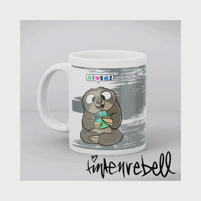 *SocialMedia* ☕️ Keramiktasse, (11oz) Personalisierbar