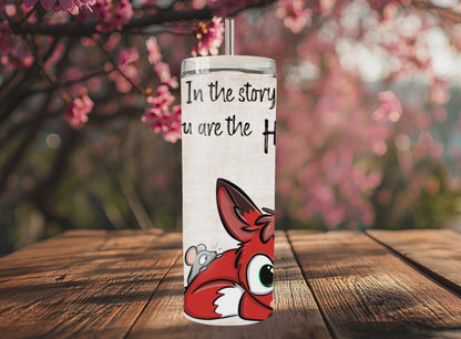 "Sip Happens – 20oz Tumbler" Thermobecher Design *Held deines Lebens* Personalisierbar