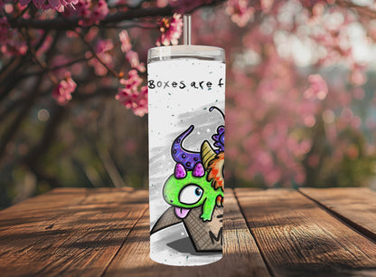 "Sip Happens – 20oz Tumbler" Thermobecher Design *Free Monstaa* Individualisierbar