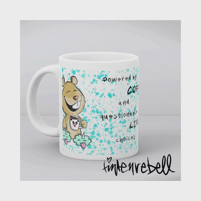 *Snugmo Life Choices* ☕️ Keramiktasse, (11oz) Personalisierbar