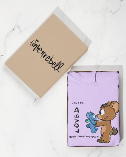 Du wirst geliebt™ – Hoodie Kinder 